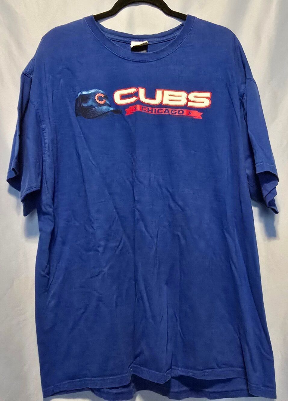 Vintage Chicago Cubs Lee Blue Tshirt Size 2XL